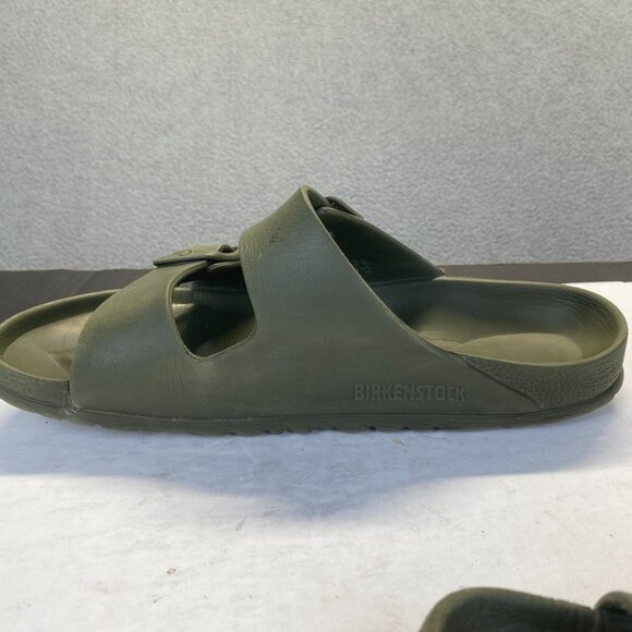 Birkenstock Arizona Essentials Men's Sandal size 38 Olive Green EVA Foam - Picture 11 of 14